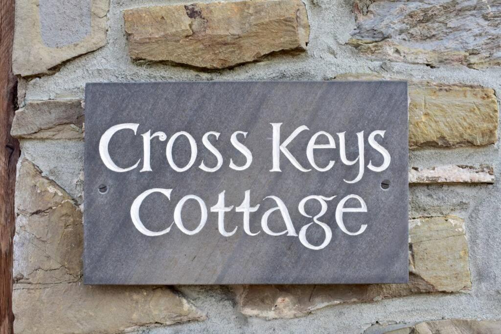 Cross Keys Cottage Holiday Let Bishop's Castle Eksteriør bilde